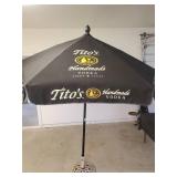 Large Titos Vodka Patio Umbrella