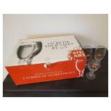 Box of 24 unused Stella Artois Glasses