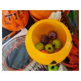 Large lot of Halloween Décor Lots of misc items and Tub