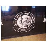 Another Piece of History!!!  Super Large Rusty Nail Sign Battle Lake MN