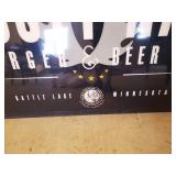Another Piece of History!!!  Super Large Rusty Nail Sign Battle Lake MN