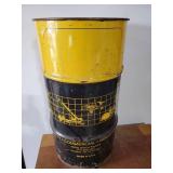 Large Garbage Can Size Pennzoil Motor Oil Can