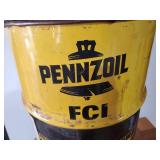 Large Garbage Can Size Pennzoil Motor Oil Can