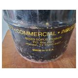 Large Garbage Can Size Pennzoil Motor Oil Can