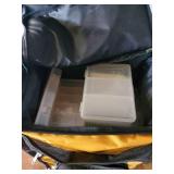 Large Canvas Tackle Logic Tackle Bag with Lots of Tackle