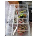 Large Canvas Tackle Logic Tackle Bag with Lots of Tackle