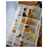 Large Canvas Tackle Logic Tackle Bag with Lots of Tackle