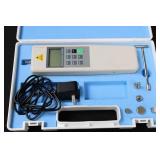 HP-500 Digital Force Gauge with Case, Power Adapter & Accessories