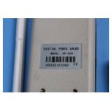 HP-500 Digital Force Gauge with Case, Power Adapter & Accessories
