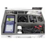 Omega FDT-25 Handheld Ultrasonic Flowmeter - Aluminum Case & Accessories