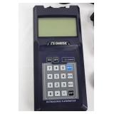 Omega FDT-25 Handheld Ultrasonic Flowmeter - Aluminum Case & Accessories