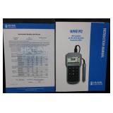 HANNA HI98192 EC/TDS/NaCl/Resistivity Multiparameter Meter with Probe Kit in Hard Case