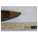 Vintage Wooden Canoe Set (Lot of 3)