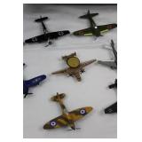 Mixed-Brand Aircraft Carrier Flight Deck Playset with Die-Cast Planes
