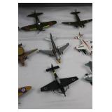 Mixed-Brand Aircraft Carrier Flight Deck Playset with Die-Cast Planes