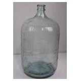 Vintage Large Glass Carboy Bottle with Embossed Seal (5 gallons)