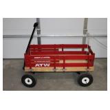 Radio Flyer All-Terrain Cargo Wagon with Wooden Bed