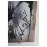 Abstract Expressionist Acrylic on Canvas - 24 x 36 Inches