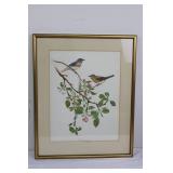 Geri Arnold Birds on Branch Print - Framed Artwork, 20 x 24.5 Inches