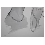 Geri Arnold Portrait Print of Woman with Tiara and Pearls - 17 x 24 in