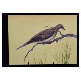 Geri Arnold Bird Painting - Perched on Branch 10' x 14'