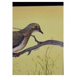 Geri Arnold Bird Painting - Perched on Branch 10' x 14'