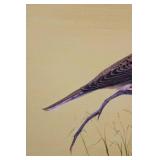 Geri Arnold Bird Painting - Perched on Branch 10' x 14'