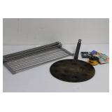 Austin Coasters, French Pancake Pan, Knife Sharpener & Roll-Up Dish Rack