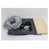 Mora Pets & KONG Mixed Dog Accessories - Fleece Bed, Harness, Sisal Mat, Toy