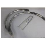Honjo Original Mud-Guard H-47 Free Stay 5mm Dia Aluminum Alloy - 48mm Width