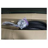 Assorted Bicycle Tires, Inner Tubes & Spokes in Cardboard Box