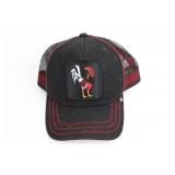 Goorin Bros. Trucker Caps - Panther Patch, Rooster Patch & Weird Rocket Patch (Lot of 3)