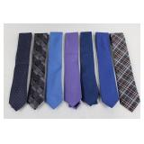 Assorted Ties Pronto Uomo Platinum, Joseph Abboud & Bespoke New York  (Lot of 7)