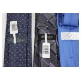 Assorted Ties Pronto Uomo Platinum, Joseph Abboud & Bespoke New York  (Lot of 7)