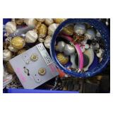 Jaclyn Smith Watch & Copper Key Earrings - Assorted Costume Jewelry