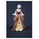 Franklin Mint Ladies of Fashion 2-inch Porcelain Miniatures - Made in Malaysia