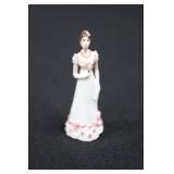 Franklin Mint Ladies of Fashion 2-inch Porcelain Miniatures - Made in Malaysia