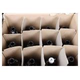 Assorted Amber Swing-Top Beer Bottles in Divided Cardboard Box