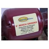 Northern Industrial 8-Inch Bench Grinder - 3/4 HP, 3400 RPM, 120V, Made in China
