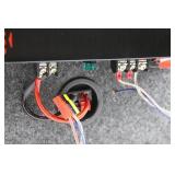 Rockford Fosgate Powered Subwoofer in Carpeted Enclosure - Car Audio Speaker Box