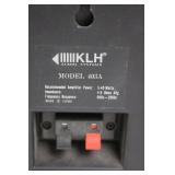 KLH Model 403A Bookshelf Speaker & Audix Powered Speaker (Lot of 2)