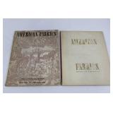American Fabrics Treasury of Textiles Past and Present (1948) and Fabric Swatch Portfolio