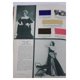 American Fabrics Magazine - Fall 1952 & Summer 1953 with Textile Swatches