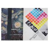 American Fabrics Magazines - Winter 1953-54 No. 27 & Winter 1958-9 No. 45 (Lot of 2)