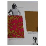 American Fabrics No. 71 Spring-Summer 1966 & No. 74 Winter-Spring 1967 - Magazine Pair with Swatches