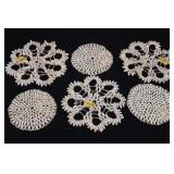 Made in the Philippines Cowrie Shell Bead Necklaces - Hand-Strung Circular Shell Jewelry