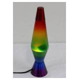 Motion and Glitter Rainbow Lava Lamp 2179 - 120V 60Hz 25W UL Listed