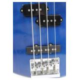 4-String Electric Bass Guitar with Dual Humbucker Pickups