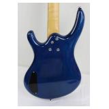 4-String Electric Bass Guitar with Dual Humbucker Pickups