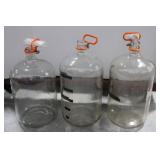 Carboy Handle Three-Pack - Decorative Plastic-Clad Steel Carboy Handles for Glass Carboys 6 gallon each